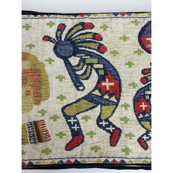 Vintage Southwestern Kokopelli Placemats Set Of 4 Dance Tapestry Native American - Picture 2 of 7
